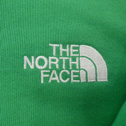 【中古】THE NORTH FACE | ザ・ノースフェイス Square Logo Hoodie パーカー NT12333 グリーン サイズ：L
