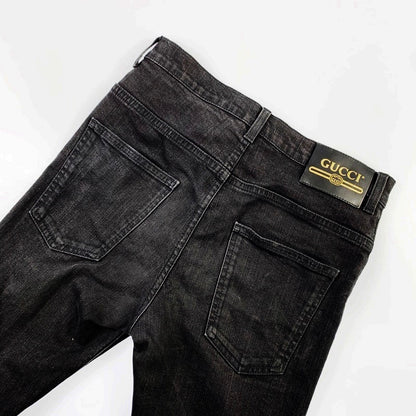【中古】GUCCI | グッチ デニムパンツ 543712 XDAHN ブラック