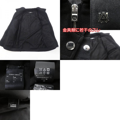 【中古】AMIRI | アミリ WOOL FLANNEL BLOUSON ブルゾン SR3BN0012SMRW005 ブラック サイズ：L