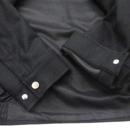 【中古】AMIRI | アミリ WOOL FLANNEL BLOUSON ブルゾン SR3BN0012SMRW005 ブラック サイズ：L