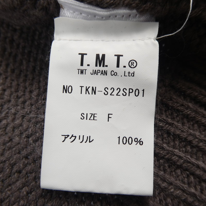 【中古】TMT | ティーエムティー カーディガン TKN-S22SP01 ブラウン