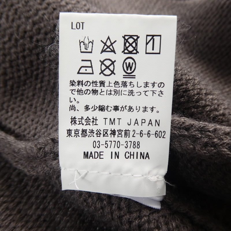 【中古】TMT | ティーエムティー カーディガン TKN-S22SP01 ブラウン