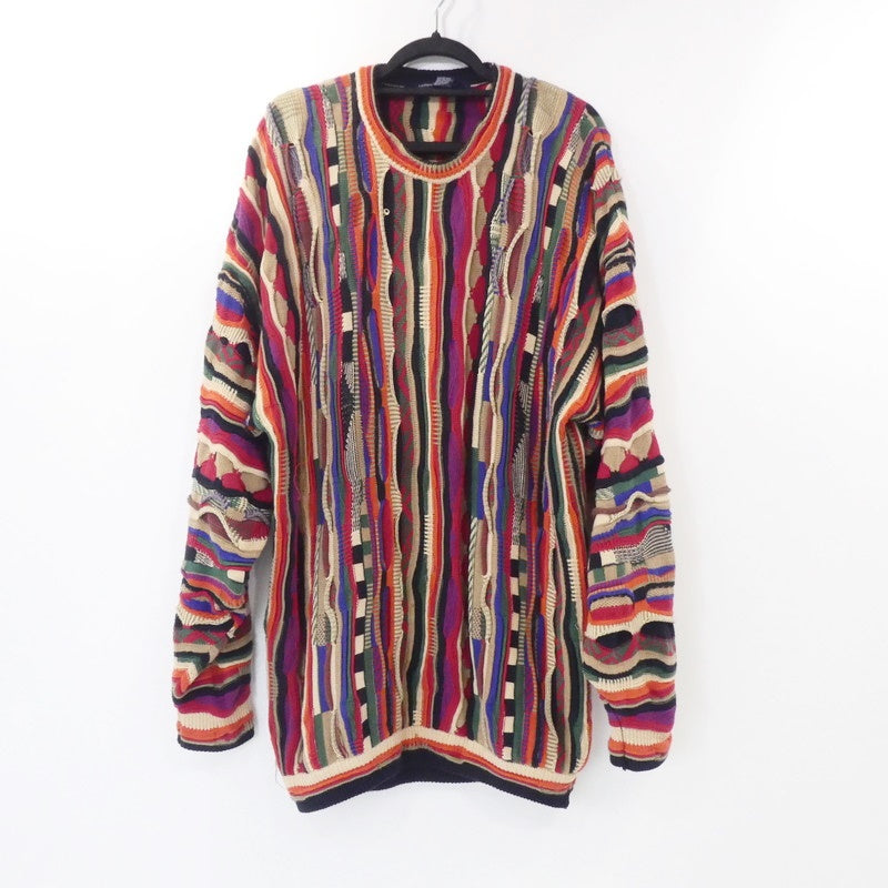【中古】 3D編み込みニット ニット サイズ：XL