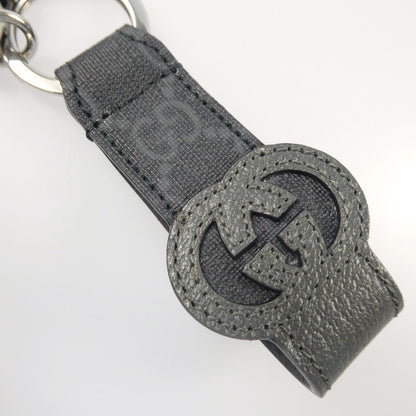 【中古】GUCCI | グッチ カットアウトインターロッキングGキーチェーン キーリング 701432
