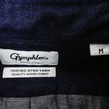 【中古】GYMPHLEX | ジムフレックス B.D. SHIRT L/S 長袖シャツ GY-B0196 SDM サイズ：M