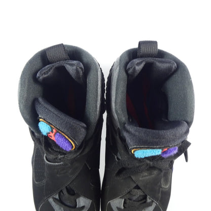 【中古】NIKE | ナイキ AIR JORDAN 8 RETRO スニーカー 305381-025 27.5cm ブラック