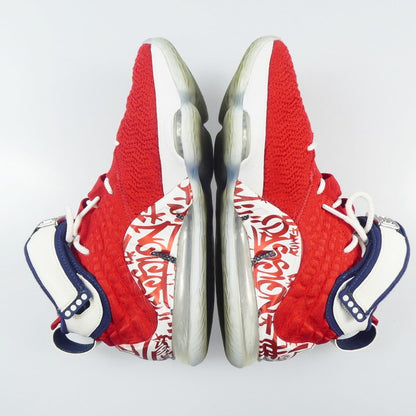 【中古】NIKE | ナイキ LEBRON XVⅡ "GRAFFITI" スニーカー CT6047-600 27.5cm レッド