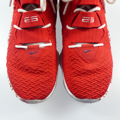 【中古】NIKE | ナイキ LEBRON XVⅡ "GRAFFITI" スニーカー CT6047-600 27.5cm レッド