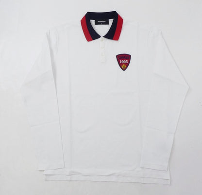 【中古】DSQUARED2 | ディースクエアード ポロシャツ S74G10038 ホワイト サイズ：M