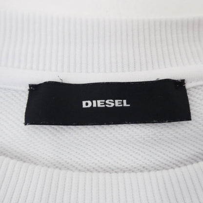 【中古】DIESEL | ディーゼル F-AYALA FELPA スウェット 00SELY0AAZG ホワイト サイズ：S