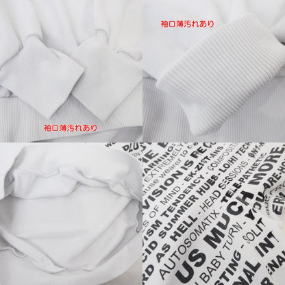 【中古】DIESEL | ディーゼル F-AYALA FELPA スウェット 00SELY0AAZG ホワイト サイズ：S