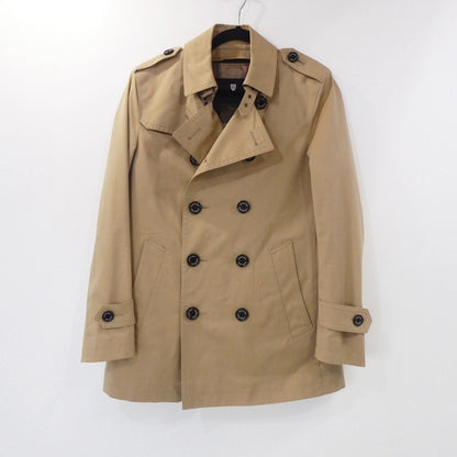 【中古】BLACK LABEL CRESTBRIDGE | ブラックレーベルクレストブリッジ トレンチコート 51F05-304-44 ブラウン サイズ：M