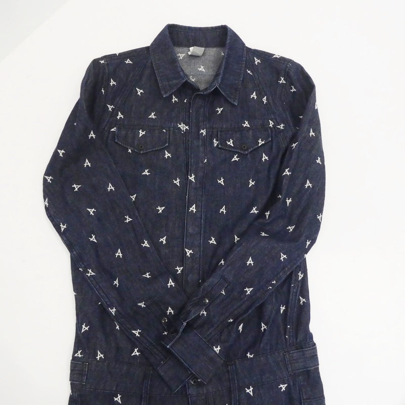 【中古】G-STAR | ジースター ARC CROTCH BOILER SUIT ツナギ 91785E インディゴ サイズ：S
