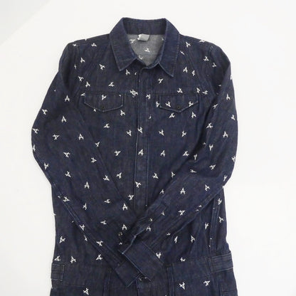 【中古】G-STAR | ジースター ARC CROTCH BOILER SUIT ツナギ 91785E インディゴ サイズ：S