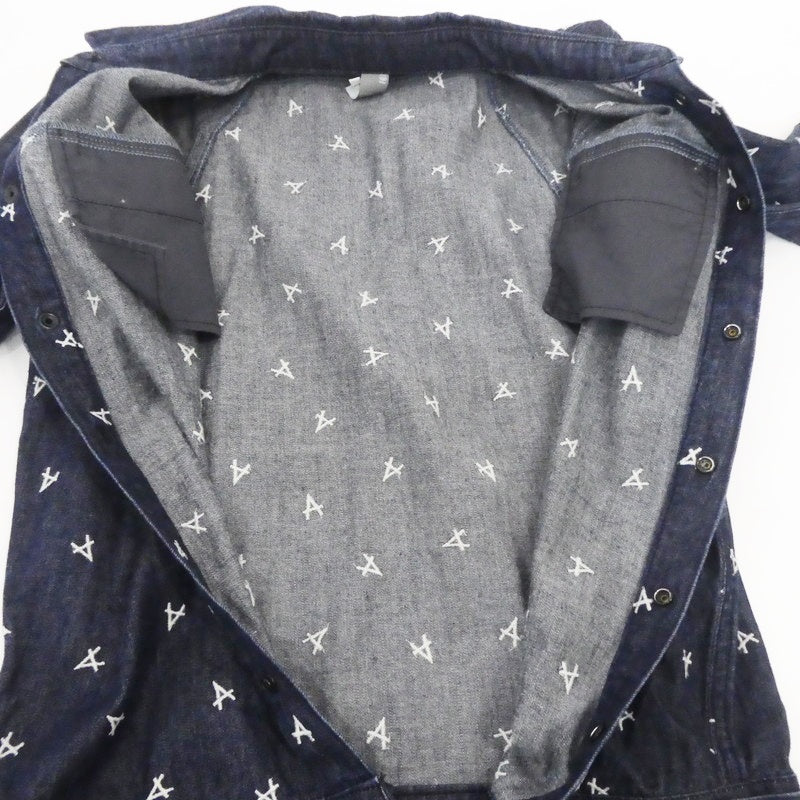 【中古】G-STAR | ジースター ARC CROTCH BOILER SUIT ツナギ 91785E インディゴ サイズ：S
