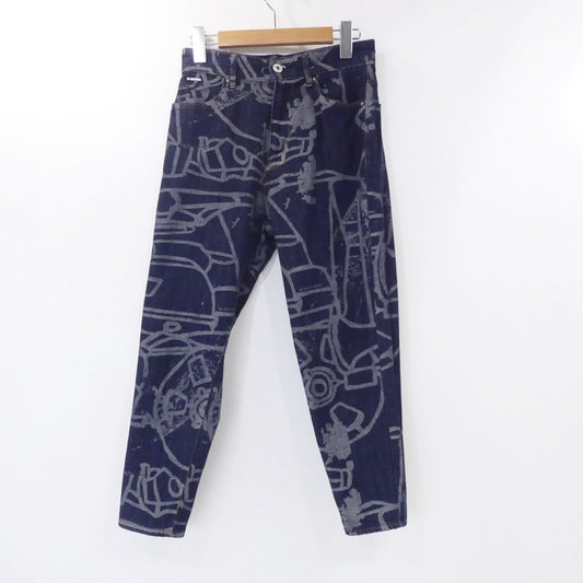【中古】G-STAR | ジースター JANEH ULTRA HIGH MOM ANKLE JEANS デニムパンツ D16083 C472 インディゴ