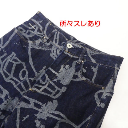 【中古】G-STAR | ジースター JANEH ULTRA HIGH MOM ANKLE JEANS デニムパンツ D16083 C472 インディゴ