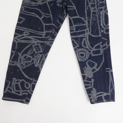 【中古】G-STAR | ジースター JANEH ULTRA HIGH MOM ANKLE JEANS デニムパンツ D16083 C472 インディゴ