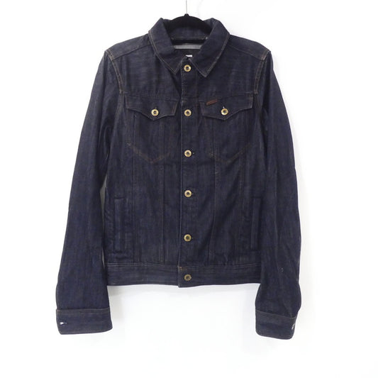 【中古】G-STAR | ジースター 3301 DECONSTRUCTED 3D SLIM JACKET デニム D02027 インディゴ サイズ：XXS