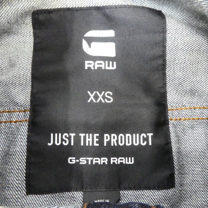 【中古】G-STAR | ジースター 3301 DECONSTRUCTED 3D SLIM JACKET デニム D02027 インディゴ サイズ：XXS