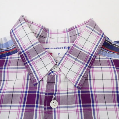 【中古】COMME des GARCONS SHIRT | コムデギャルソンシャツ 半袖シャツ S21056 サイズ：XS