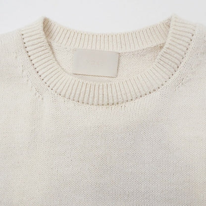 【中古】YOKE | ヨーク COTTON CREWNECK VEST ベスト YK22SS0351S アイボリー サイズ：3