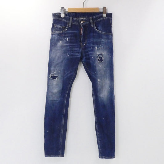 【中古】DSQUARED2 | ディースクエアード SKATER JEANS デニムパンツ S74LB1331 サイズ：44