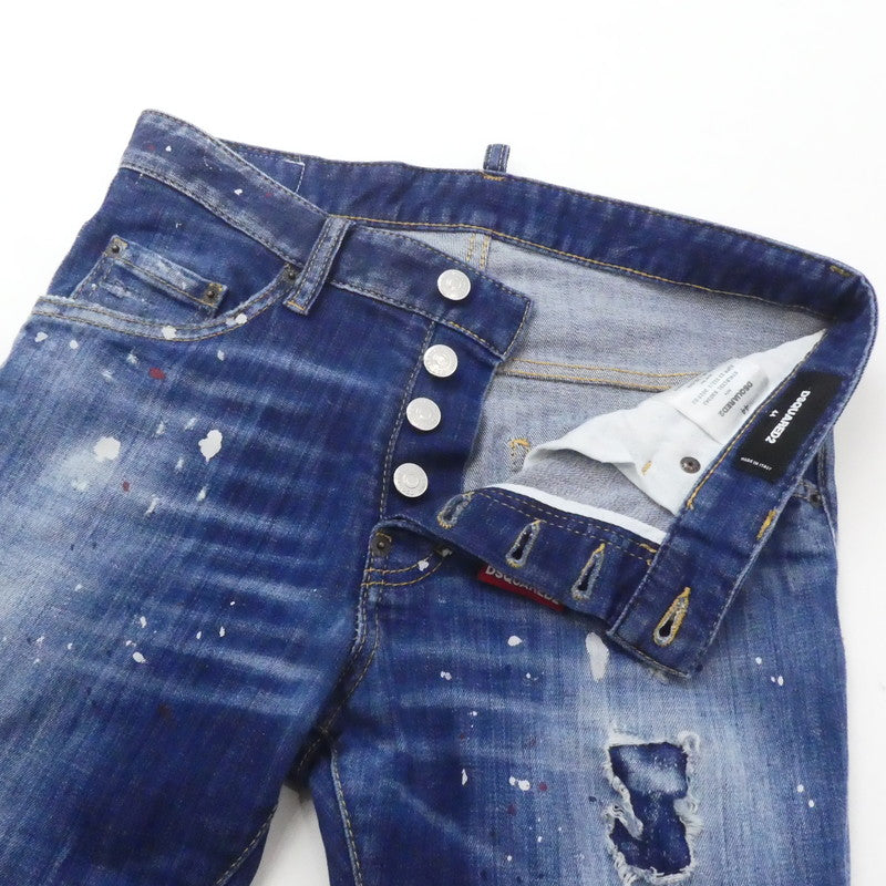 【中古】DSQUARED2 | ディースクエアード SKATER JEANS デニムパンツ S74LB1331 サイズ：44