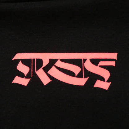 【中古】 RLTFT CRUMBLE SLEEVE LOGO HOODIE パーカー ブラック