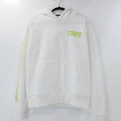 【中古】 RLTFT CRUMBLE SLEEVE LOGO HOODIE パーカー ホワイト