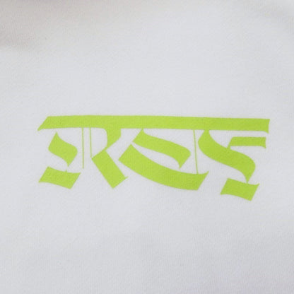 【中古】 RLTFT CRUMBLE SLEEVE LOGO HOODIE パーカー ホワイト