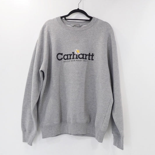 【中古】Carhartt | カーハート HARD AT WORK SINCE 1889 スウェット E771-1606 グレー サイズ：L