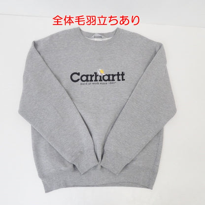 【中古】Carhartt | カーハート HARD AT WORK SINCE 1889 スウェット E771-1606 グレー サイズ：L