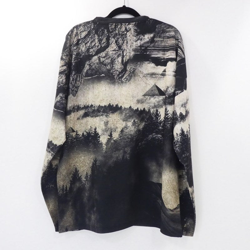【中古】reversal | リバーサル Pes MVS BIG SILHOUETTE LONG SLEEVE 長袖Ｔシャツ rv22aw152b サイズ：L
