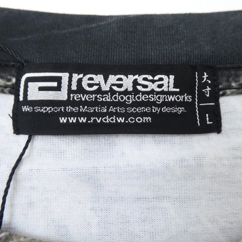 【中古】reversal | リバーサル Pes MVS BIG SILHOUETTE LONG SLEEVE 長袖Ｔシャツ rv22aw152b サイズ：L