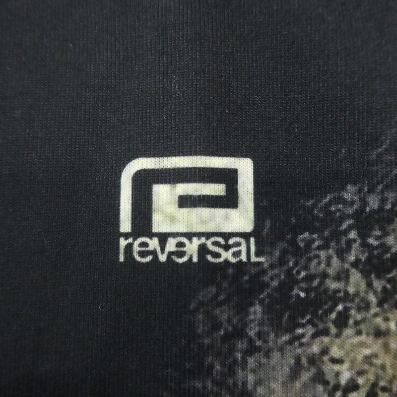 【中古】reversal | リバーサル Pes MVS BIG SILHOUETTE LONG SLEEVE 長袖Ｔシャツ rv22aw152b サイズ：L