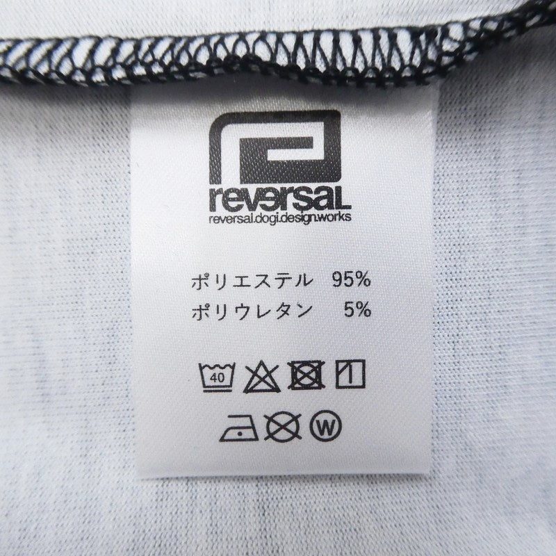【中古】reversal | リバーサル Pes MVS BIG SILHOUETTE LONG SLEEVE 長袖Ｔシャツ rv22aw152b サイズ：L