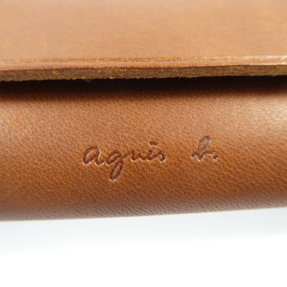 【中古】agnes b. | アニエスベー VAH11-01 キーケース キーケース P183-VCQ9 ブラウン