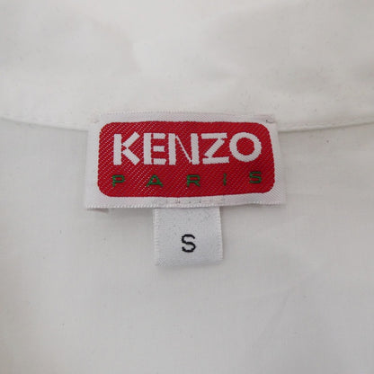 【中古】KENZO | ケンゾー BOWLING ELEPHANT HAWAIAN SHIRT 半袖シャツ FD55CH1135DE ホワイト サイズ：S
