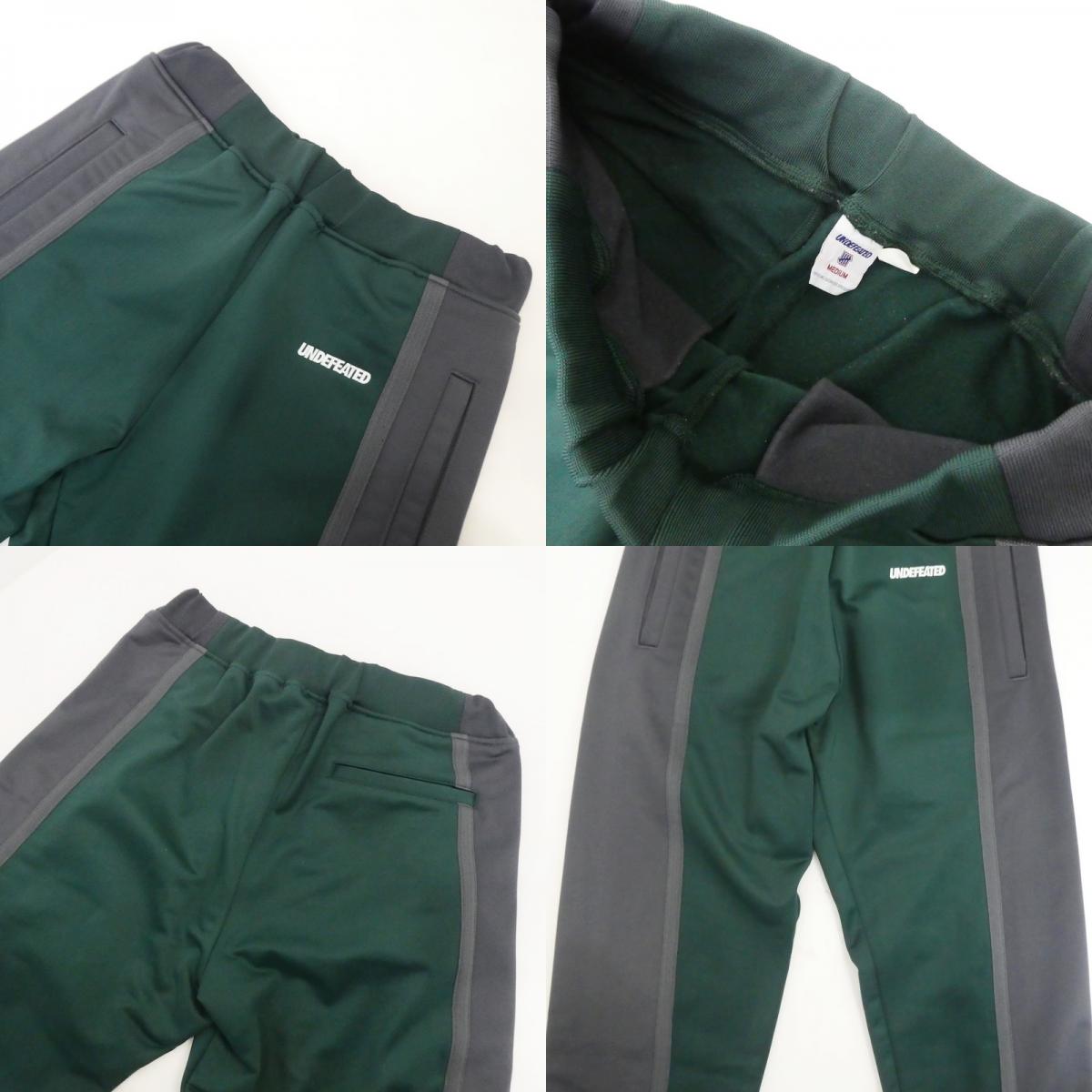 【中古】UNDEFEATED | アンディフィーテッド セットアップ グリーン サイズ：M