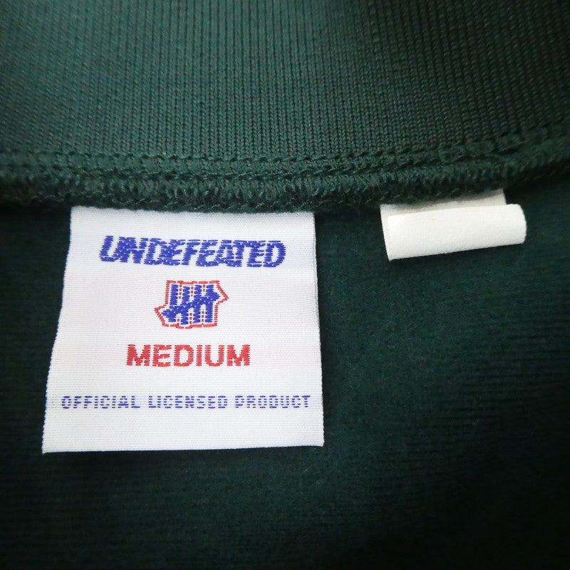 【中古】UNDEFEATED | アンディフィーテッド セットアップ グリーン サイズ：M