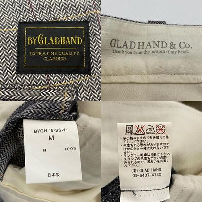 【中古】GLAD HAND | グラッドハンド ショートパンツ BYGH-15-SS-11 チェック サイズ：M