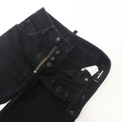 【中古】DSQUARED2 | ディースクエアード SKATER JEAN デニムパンツ S74LB0402 ブラック サイズ：46