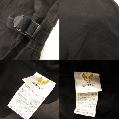【中古】AVIREX | アヴィレックス NAVAL UTILITIY JUMP SUITS ツナギ 6196083 ブラック サイズ：M