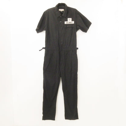 【中古】AVIREX | アヴィレックス NAVAL UTILITIY JUMP SUITS ツナギ 6196083 ブラック サイズ：M