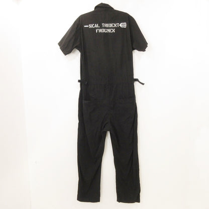 【中古】AVIREX | アヴィレックス NAVAL UTILITIY JUMP SUITS ツナギ 6196083 ブラック サイズ：M