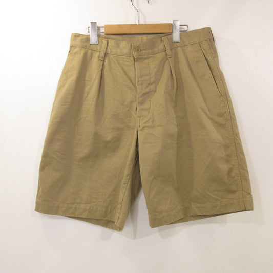【中古】Scye | サイ YARN EVENNESS CHINO WIDE SHORTS ショートパンツ 5116-81752 ベージュ サイズ：40
