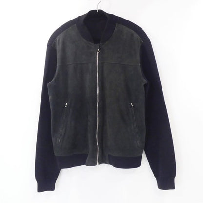 【中古】TOMORROWLAND | トゥモローランド スエード×ニットブルゾン ブルゾン 62-08-82-08004 サイズ：46