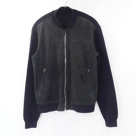 【中古】TOMORROWLAND | トゥモローランド スエード×ニットブルゾン ブルゾン 62-08-82-08004 サイズ：46