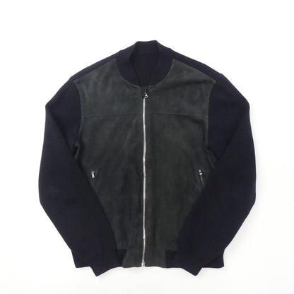 【中古】TOMORROWLAND | トゥモローランド スエード×ニットブルゾン ブルゾン 62-08-82-08004 サイズ：46